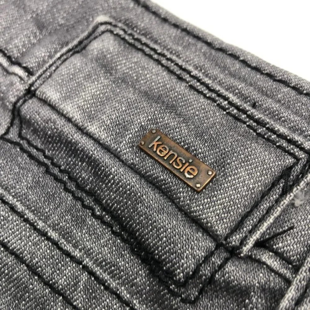 KENSIE GRAY JENNIFER STRAIGHT LEG JEANS 30x32 ⭐️
